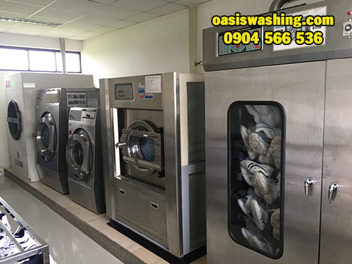 giá máy giặt công nghiệp của trung quốc thường thấp hơn so với hãng đến từ châu âu